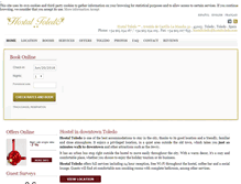 Tablet Screenshot of hostaltoledo.com